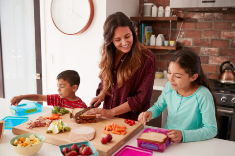 Children Cooking